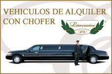 Veh�culos de alquiler con ch�fer